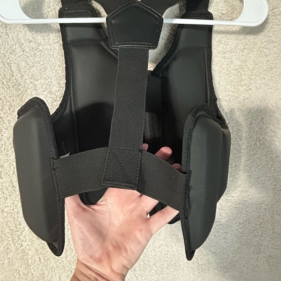 ATA Children’s L Padded Vest Taekwondo Martial Arts Black Sparring Chest Protect - Picture 6 of 13